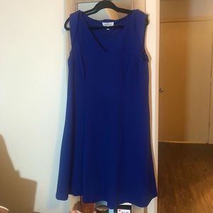 Sabrina Collective royal blue 2X dress